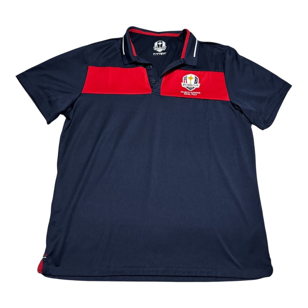 Navy and Red Polo Shirt